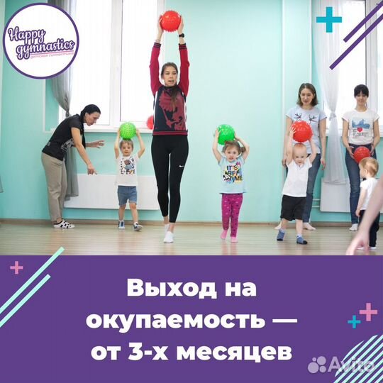 Готовый бизнес школа гимнастики Happy Gymnastics