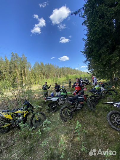 Прокат мотоциклов эндуро с обучением