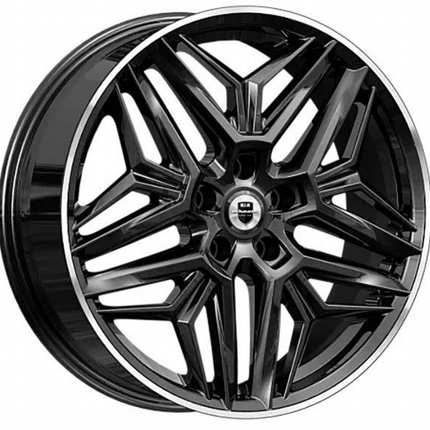 Диски K&K Колумб 7x19 5x115 ET45 D70.1 Алмаз черный