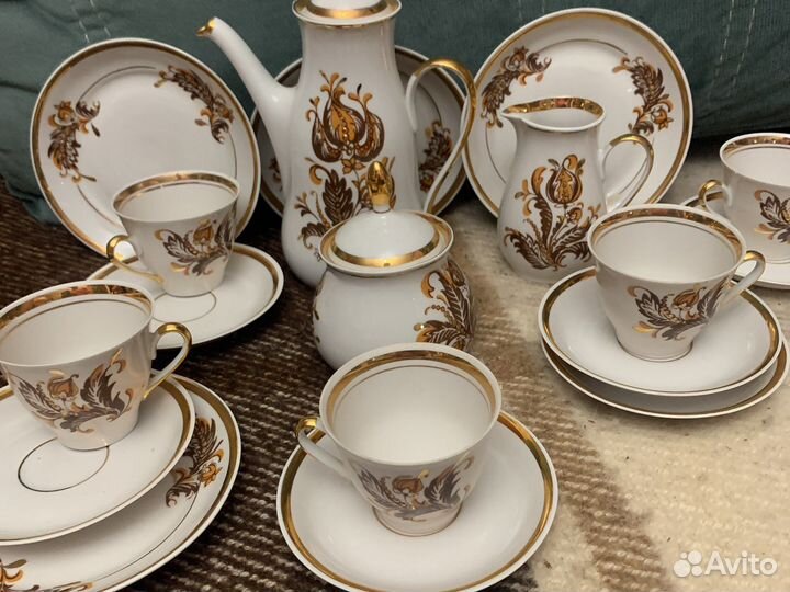 Сервиз кофейный (Рига) на 6 персон