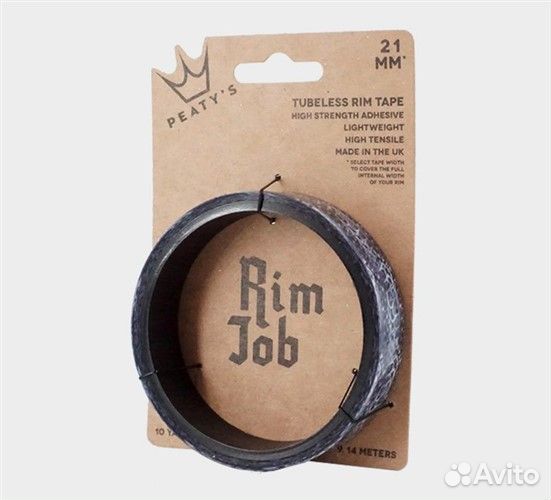 Лента ободная бескамерная peaty'S rimjob RIM tape