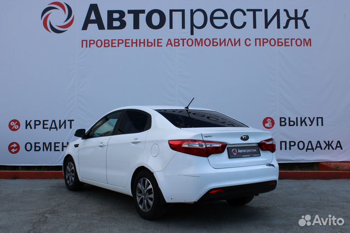 Kia Rio 1.6 МТ, 2014, 182 013 км