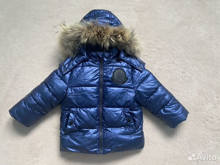 Зимний костюм для мальчика Moncler 80 пуховик