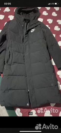 Пуховик мужской nike