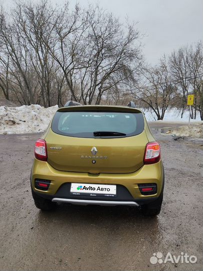 Renault Sandero Stepway 1.6 МТ, 2016, 100 600 км