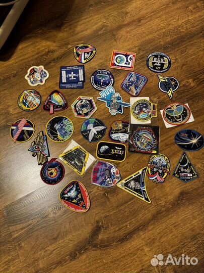 Шевроны космос мкс