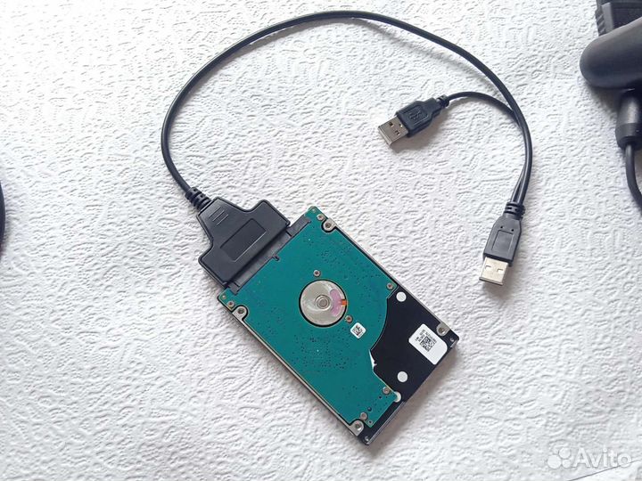 Переходник с SATA на USB для жёстких дисков