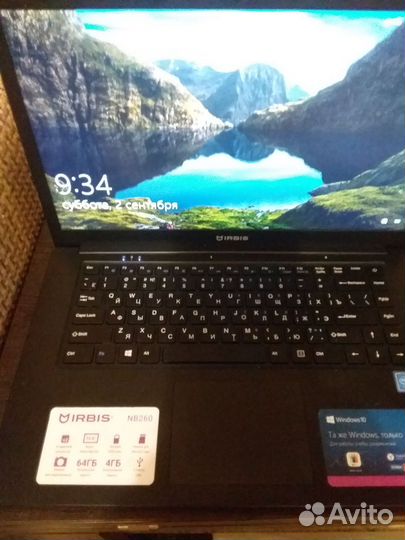 Ноутбук Ирбис