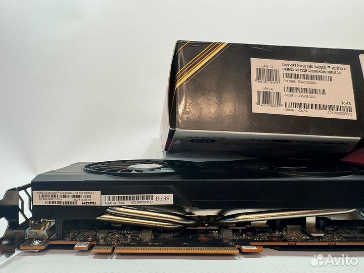 Видеокарта Sapphire AMD Radeon RX 6700 XT pulse