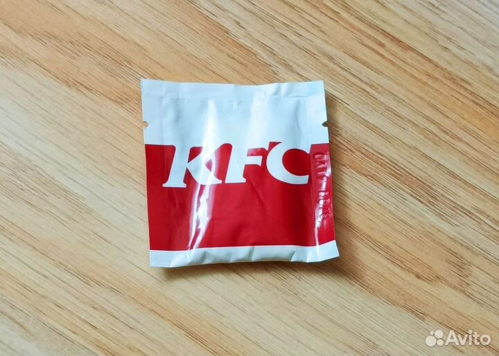 Салфетка KFC 2017 года