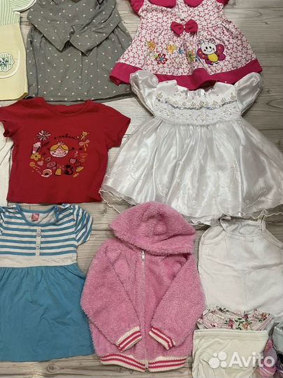 Детская одежда вещи пакетом для девочки