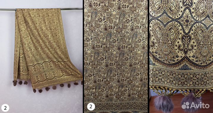 Шарфы и палантины женские кашемир, вискоза, шифон