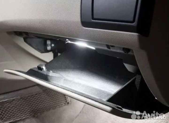 LED подсветка салона на Audi VW Polo Golf Skoda