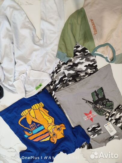 Детские вещи пакетом рост 110-130