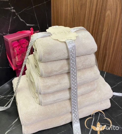 Набор банных полотенец микрофибра Новые
