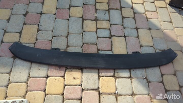 Накладка бампера задняя Hyundai Solaris 1