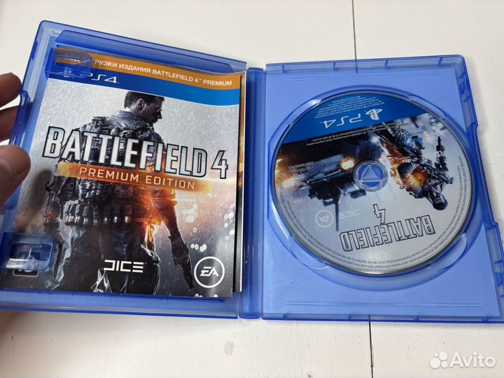 Battlefield 4 premium edition ps 4 диск