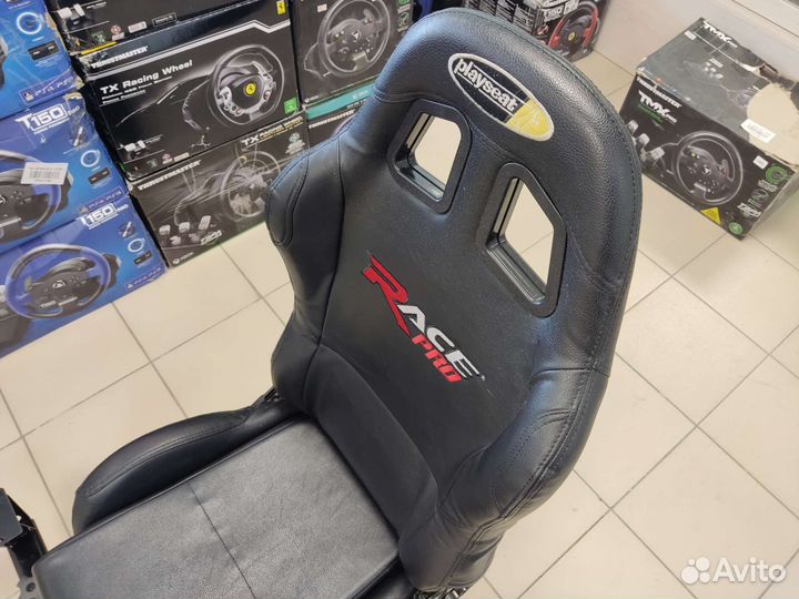 PlaySeat Evolution + крепление кпп + салазки