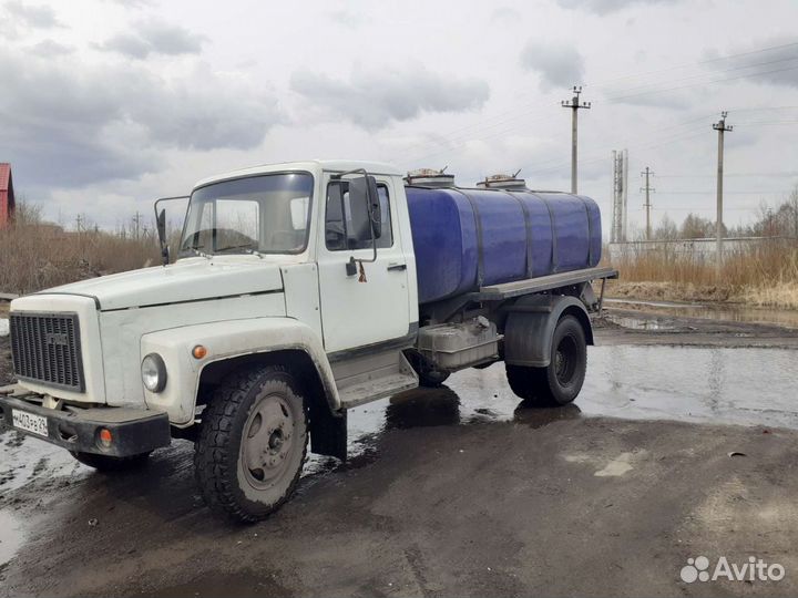 Доставка воды водовозкой