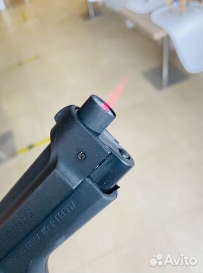 Зажигалка Беретта черная матовая