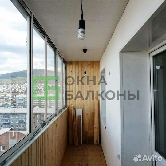 Остекление балконов в панельном доме