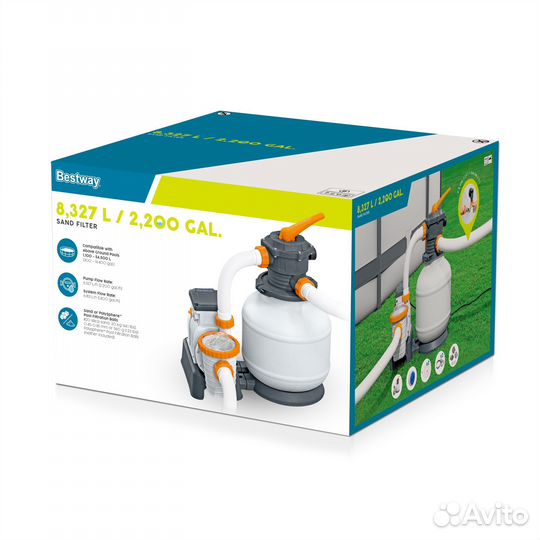 Песочный фильтр 8327 л/ч