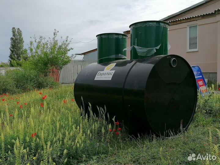 Септик без откачки под ключ Евролос эко 4