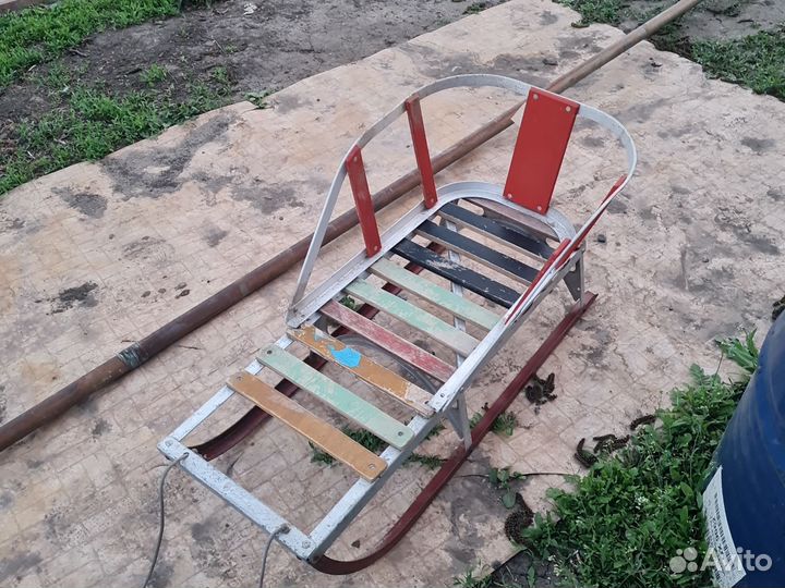 Детские зимние санки