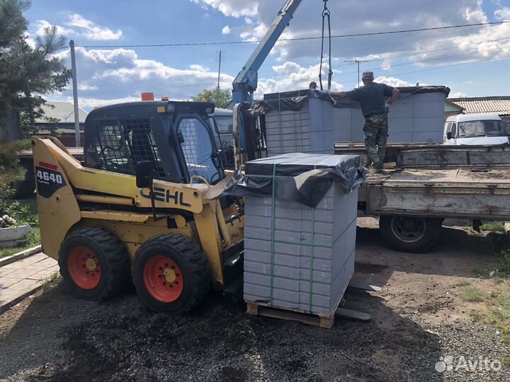 Услуги минипогрузчика