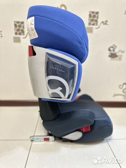 Детское автокресло cybex solution x2 fix 15-36 кг
