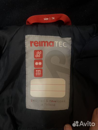 Зимний комбинезон reima tec 74р для мальчика