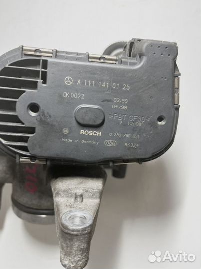 Дроссельная заслонка Mercedes W210 2.3