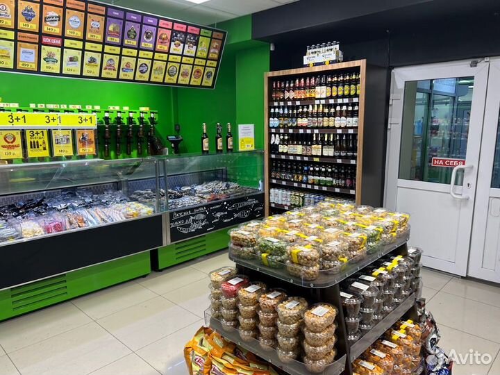 Магазин разливных напитков (пиво)