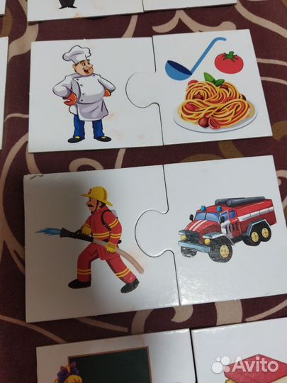 Развивающие карточки ассоциации