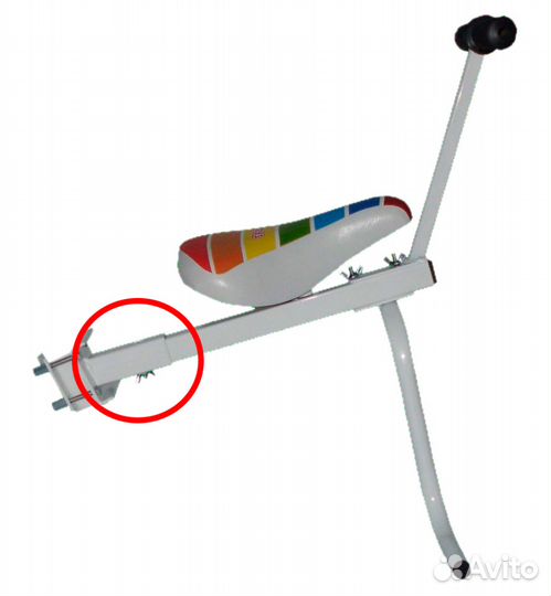 Велокресло Маруся+, багажник