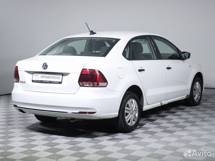 Volkswagen Polo 1.6 МТ, 2017, 362 320 км