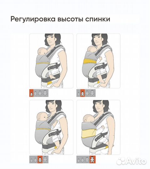 Эргорюкзак слинг Manduca оригинал