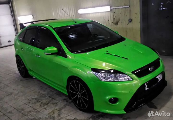 Передний бампер RS V2 ford focus 2 рестайлинг