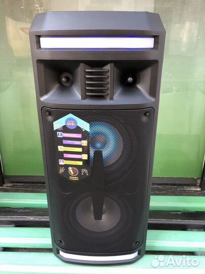 Блютуз колонка большая BBK BTA602 караоке