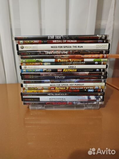 Диски на Xbox 360