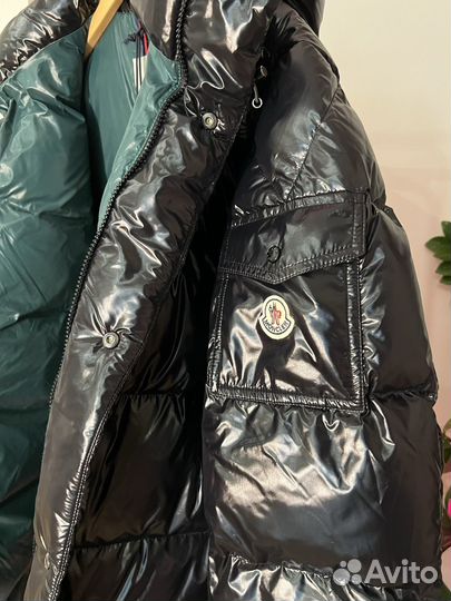 Пуховик длинный Moncler мужской Agot