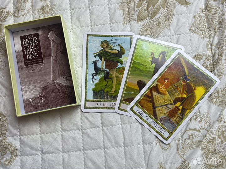 Метафорические Карты мак / таро Друид крафт