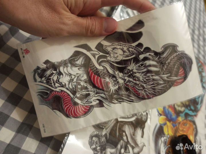 Переводки водостойкие tatoo