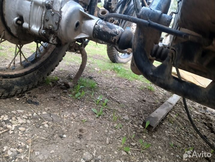 Ведущая коляска днепр,полный комплект