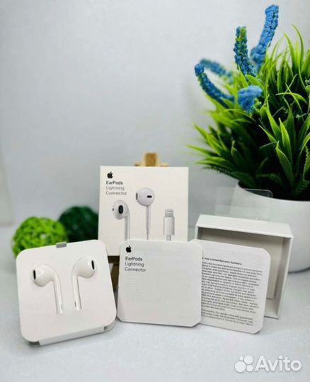 Наушники apple earpods lightning