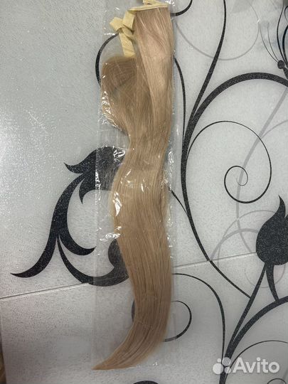 Волосы на заколках