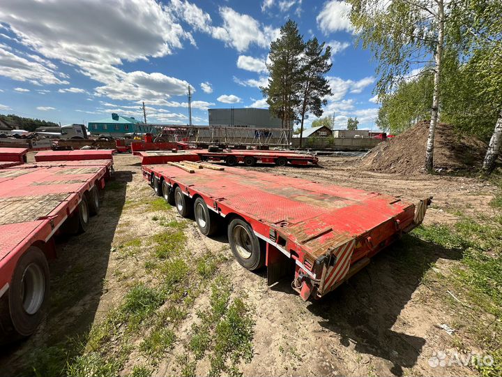 Полуприцеп трал (тяжеловоз) Faymonville STN-4AU, 2004