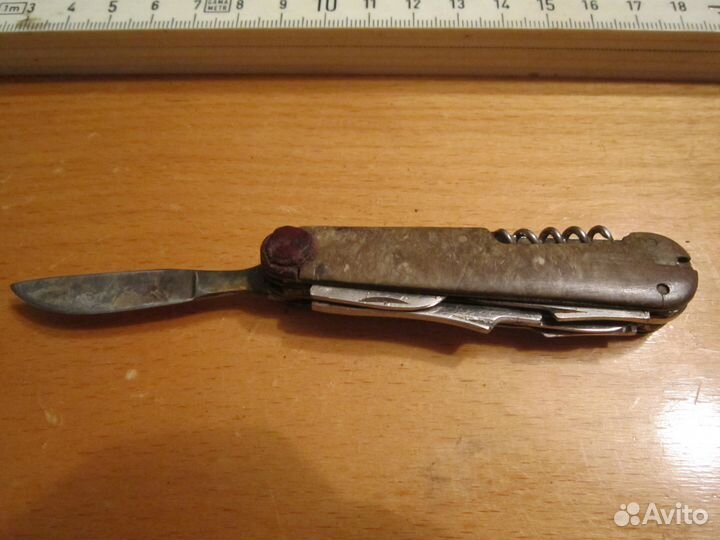 Нож складной туристический СССР