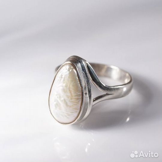 Серебряный браслет с жемчугом
