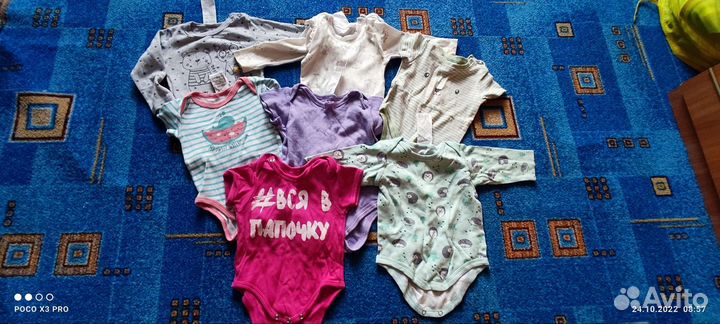 Пакет вещей для девочки 80-86
